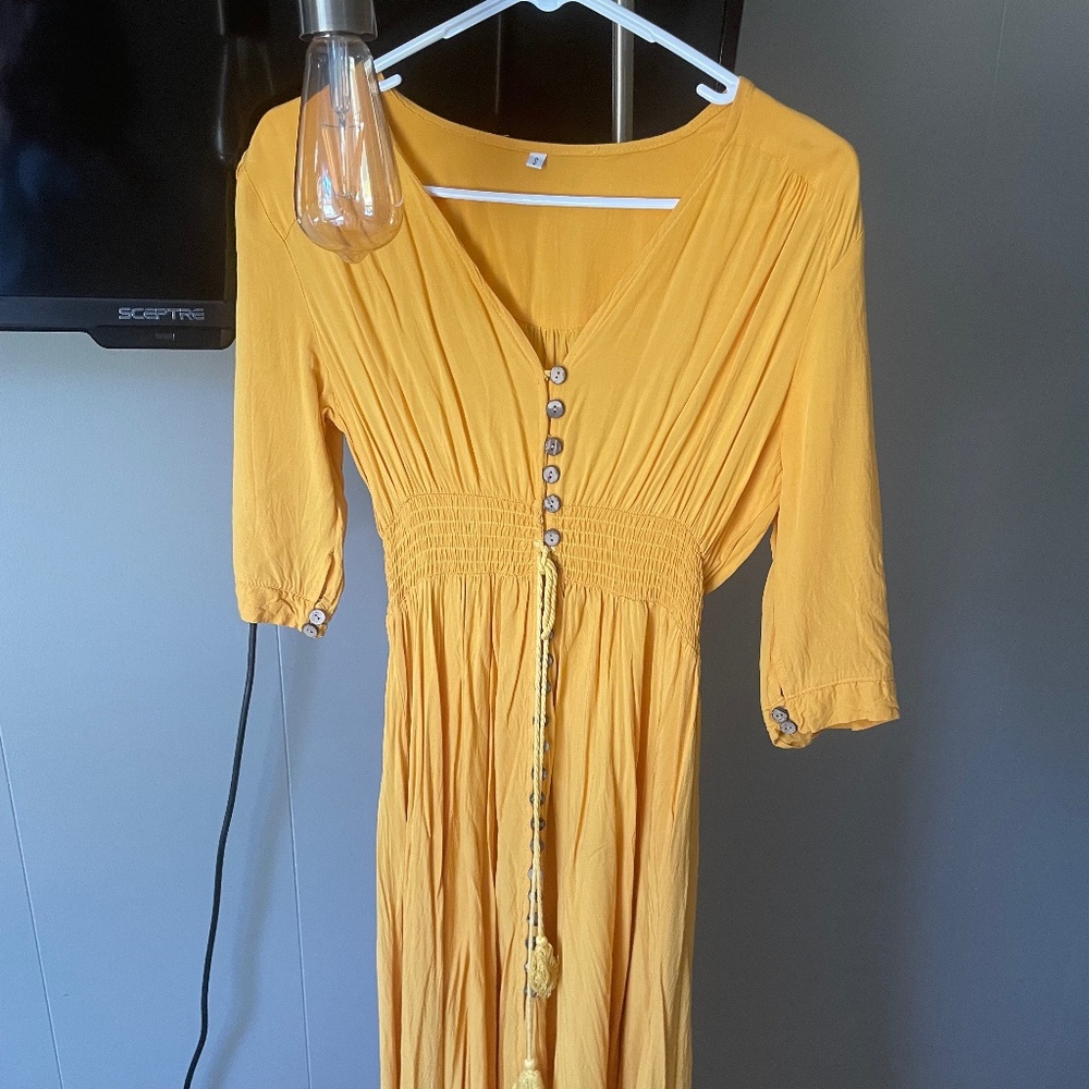 Goldbond Yellow Dress